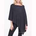 15PKCSP11 55% Seide 45% Kaschmir Herbst Poncho Kaschmir